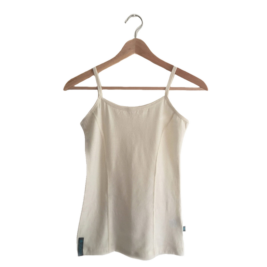 Ivory Merino Wool Womens Camisole